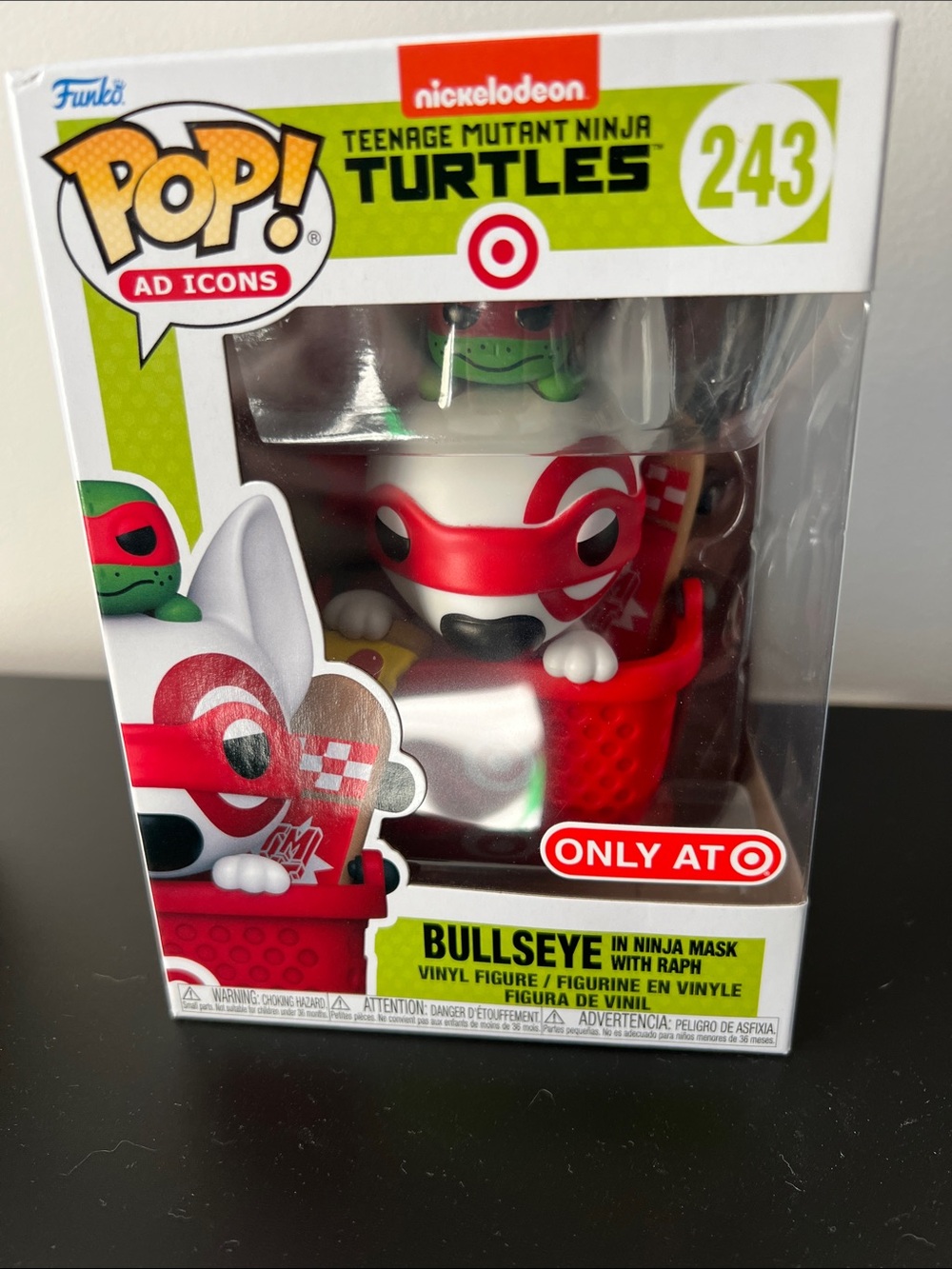 Funko Pop! BullsEye in Red & White Ninja Mask - Teen Mutant Ninja Turtles 243